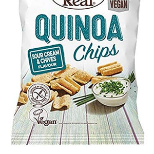 Eat Real Hummus Chips Sour Cream Chives 135g (Pack of 10)