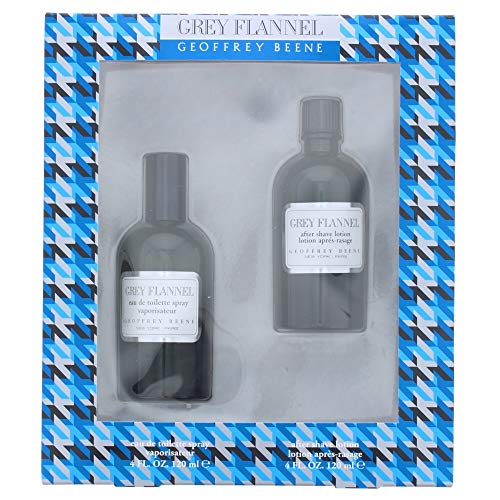 Geoffrey Beene Grey Flannel Confezione Regalo 120ml EDT + 120ml Lozione Dopobarba
