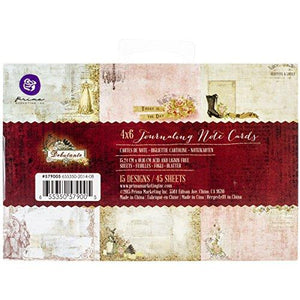 Prima Marketing Debutante Journaling Notecards, 4 x 6"