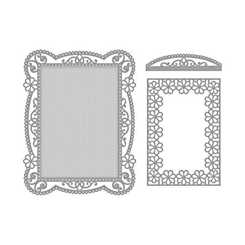 Spellbinders Shapeabilities Tallulah Frill Layering Frame Small Chantilly Paper Lace Etched/Wafer Thin Dies