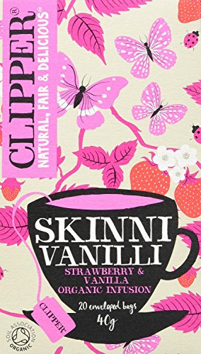 Clipper Skinni Vanilli Strawberry and Vanilla 20 Envelopes