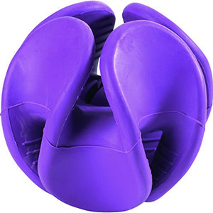 Dog Toy Stuff'N Roll, 9 Cm Rubber Purple  Pack Of 3 | Hunter