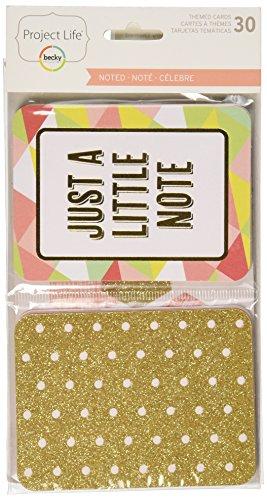 Project Life Noted Specialty Themed Cards