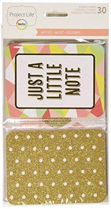 Project Life Noted Specialty Themed Cards