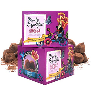 Monty Bojangles Choccy Scoffy Cocoa Dusted Truffles, 2 x 150g Gift Boxes (Choose from 9 flavours)