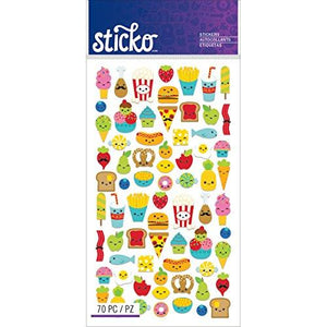 Sticko Classic Mini Food Characters Stickers