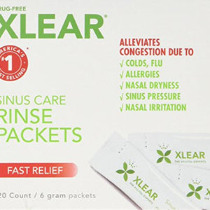 Neti Xlear Sinus Care Refill Packets, 20 Ct