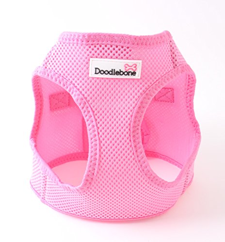 Snappy Mesh Harness Pink Small| Doodlebone