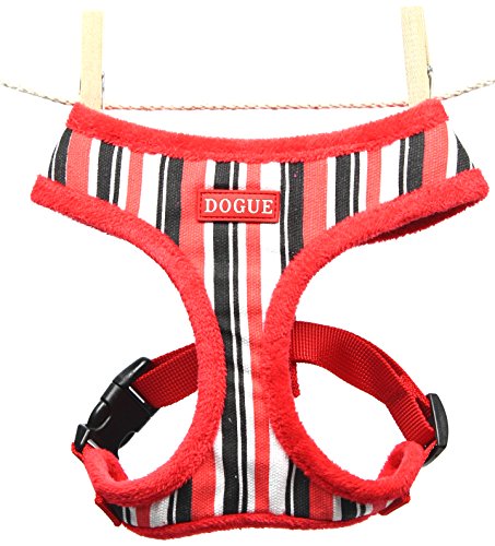Striped Harness Red Medium