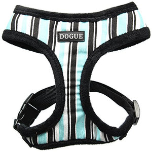 Striped Harness Blue Large