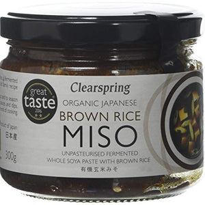 Clearspring Organic Brown Rice Miso Jar 300g (Pack of 2)