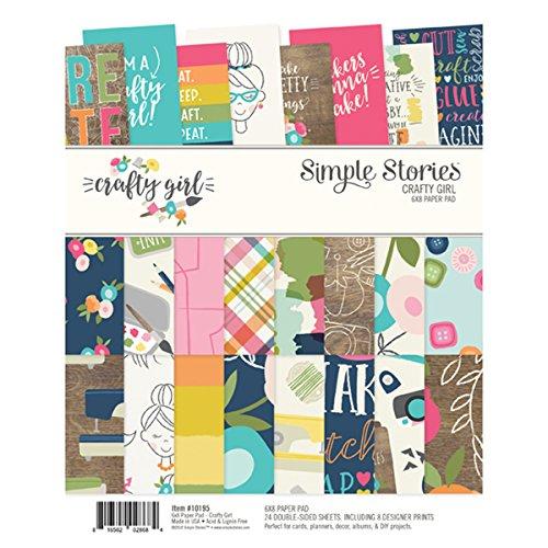 Simple Stories Crafty Girl 6x8 Paper Pad