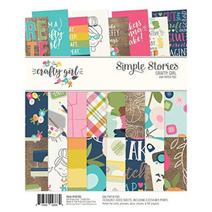 Simple Stories Crafty Girl 6x8 Paper Pad