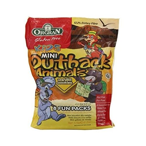 Orgran Outback Animals Multi Vanilla 175g x 2 (Pack of 2)