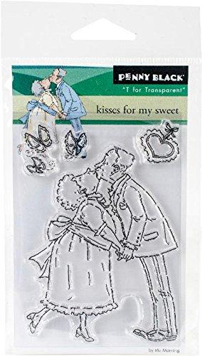 Penny Black Kisses for My Sweet Clear Stamps, 3"x4"