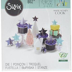Sizzix 661914 Stars 3D Bigz Die