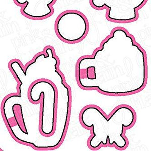 Pink & Main Dies-Christmas Mugs