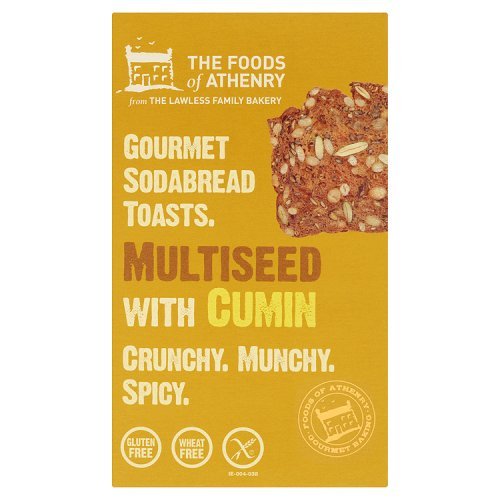 Foods of Athenry Multi Seed Cumin Soda Bread Toast, 110g