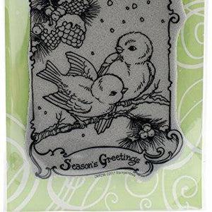 STAMPENDOUS Birdie Greetings Cling Stamp