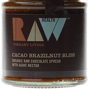 Raw Health Cacao and Brazilnut Chocolate Spread 170g (Pack of 2)