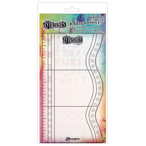 Ranger Dylusions Dyan Reaveley's Journaling Block 9"X5", None