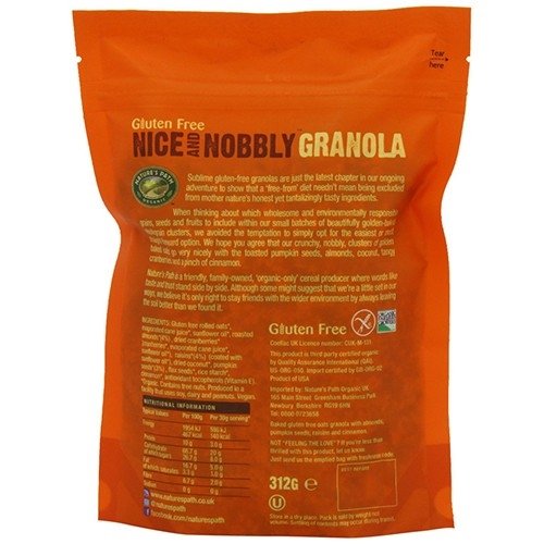 Natures Path Granola - Pumpkin Raisin Almd 312g X 3 (Pack of 3)