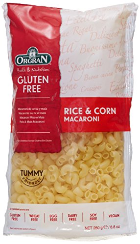 ORGRAN - Gluten Free Rice Corn Macaroni 250g (PACK OF 1)