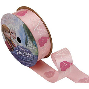 Offray Frozen Craft Ribbon, Anna Silhouette, 7/8-Inch by 9-Feet