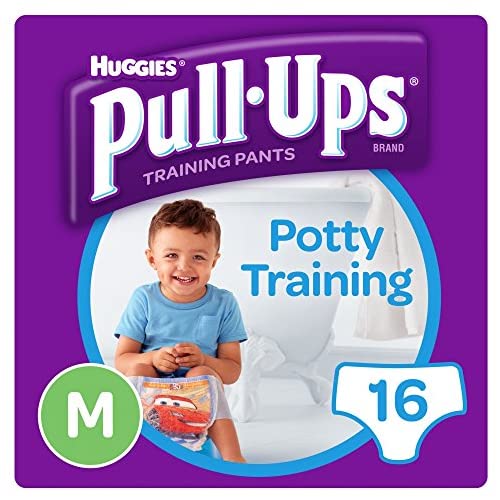 Huggies Pull Ups Day Time Potty Size Medium Training Pants Boys, 10 to 18 kg