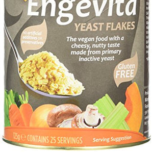 Marigold Health Foods Vegan Engevita Yeast Flakes, 125 g