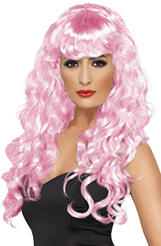 Smiffys Siren Wig - Pink