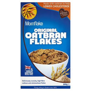 Mornflake Oatbran Flakes, 500g