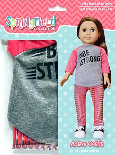 Springfield Collection by Fibre-Craft 18 Inch Doll Outfit, Be Strong