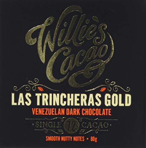 Willie's Cacao Venezuelan 72 Las Trincheras Nutty Notes 80 g (Pack of 4)