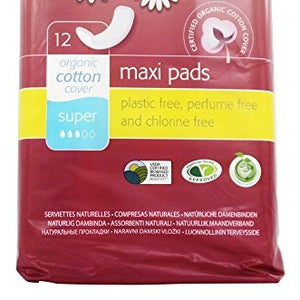 Natracare Super Sanitary Towel x 12