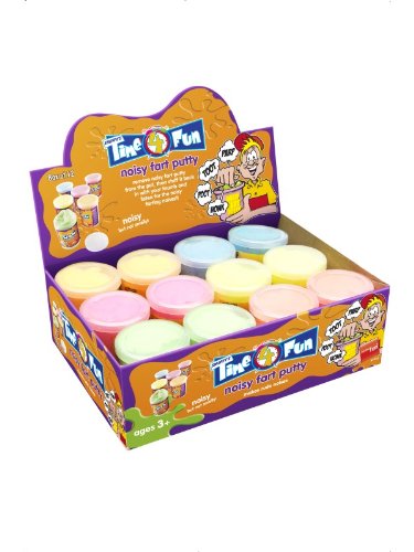 Smiffy's sm97495 – Box of 12 Pots of Dough Prout, One Size