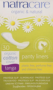 Natracare Natural Pantyliners Tanga 30pieces X 7 (Pack of 7)