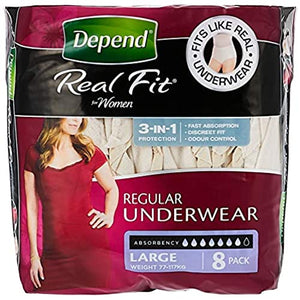 Depend Real Fit Underwear for Women