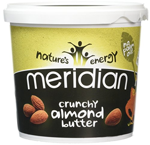 MERIDIAN FOODS - No GM Soya Crunchy Almond Butter 1kg 1kg (PACK OF 1)