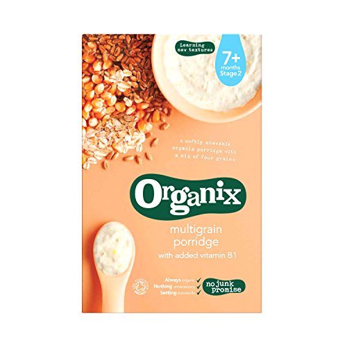 Organix Organic Multigrain Porridge 200 g (Pack of 4)