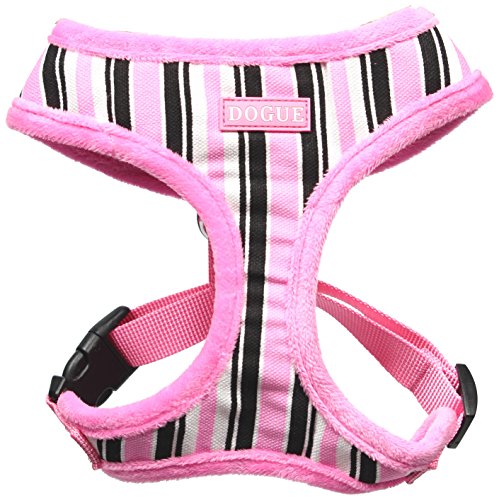 Striped Harness Pink Large