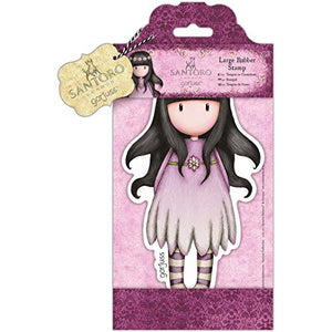 Santoro Gorjuss Large Rubber Stamps Oops-a-daisy