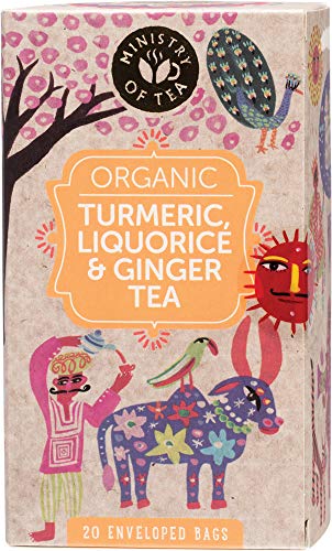 Ministry Of Tea Organic Turmeric Liquorice & Ginger Tea 20 Bags