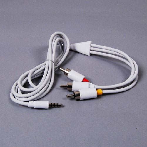 ETHAHE iPod Nano Touch iPhone 3G 3GSAV Video Cable White