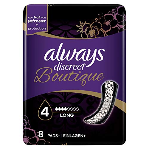 Always Discreet Boutique Pads Long 8 pack