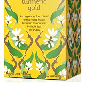 Pukka Turmeric Gold Tea - 20 Teabags (Pack of 2)