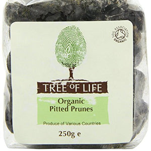 Tree Of Life | Organic Pitted Prunes | 6 X 250G