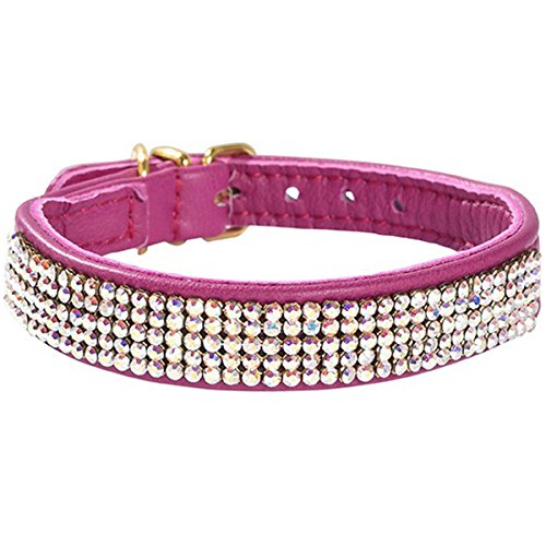 Collar Crystal Princesse Pink 30