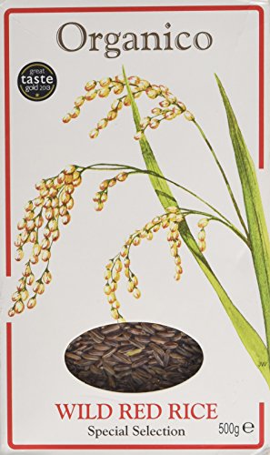 Organico Wild Wholegrain Red Organic Rice 500 g (Pack of 3)
