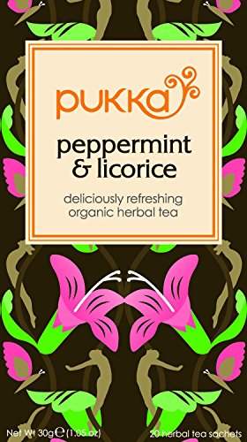 Pukka Tea Peppermint & Licorice (1 x 20 bags)